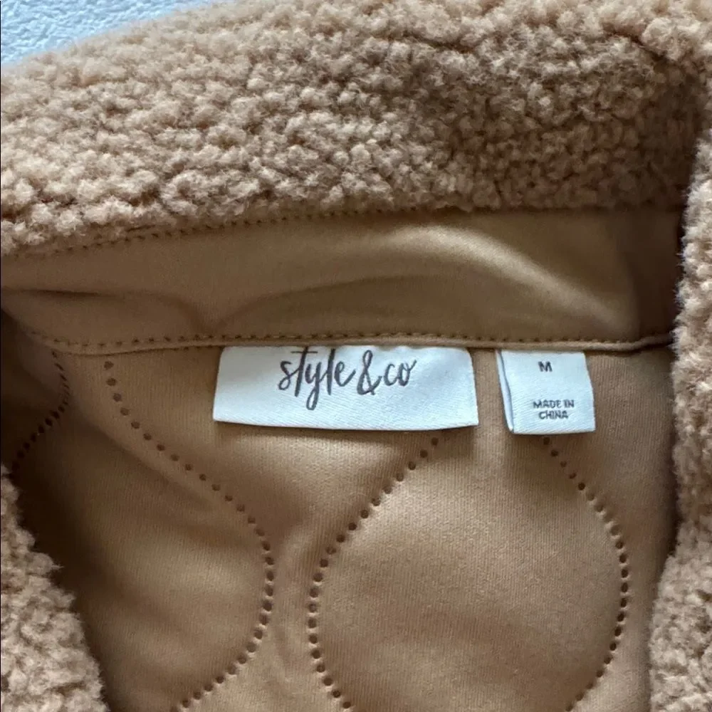 Style & Co. quilted jacket